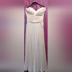 Peach Cinderella Divine Sleeveless Chiffon Prom Dress